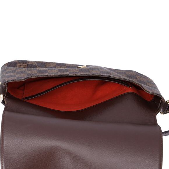 Louis Vuitton Musette Tango Long Strap Shoulder Bag N51301 Damier Ebene - Picture 4 of 6